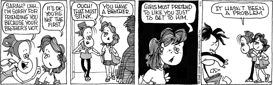 Family Tree Comic Strip for March 13, 2008 
