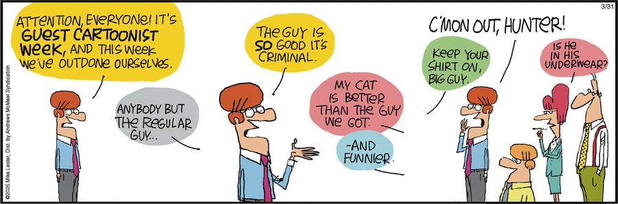 Mike du Jour by Mike Lester on Mon, 31 Mar 2025