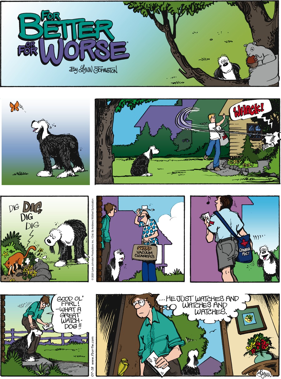 For Better or For Worse Comic Strip for July 18, 2021 