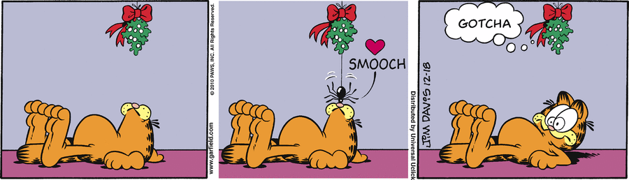 Garfield Comic Strip for December 18, 2010 