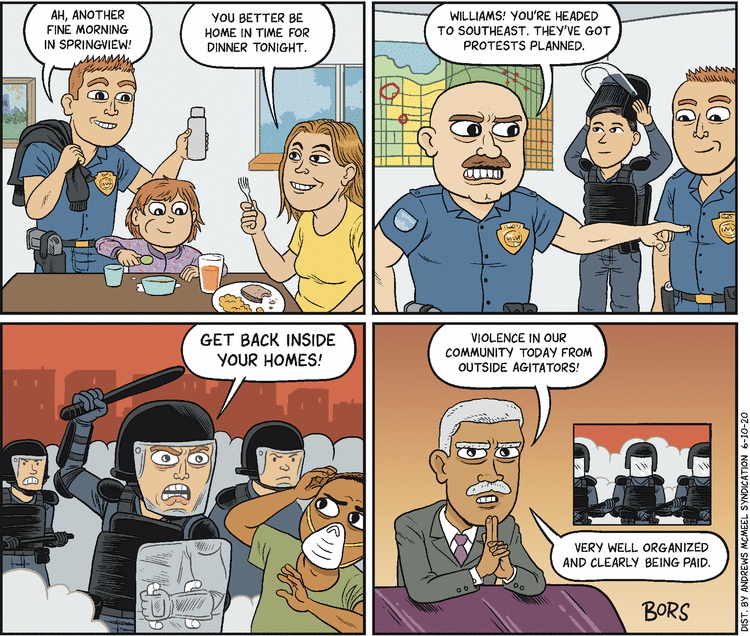 Matt Bors Comic Strip for June 10, 2020 
