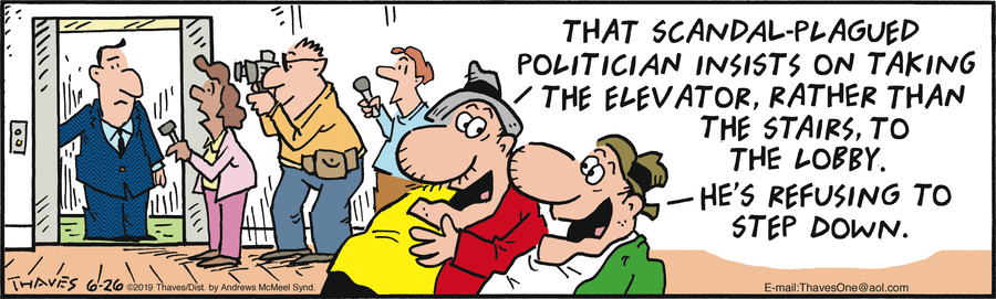 Frank and Ernest Comic Strip for June 26, 2019 