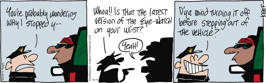 The Knight Life Comic Strip for October 19, 2018 
