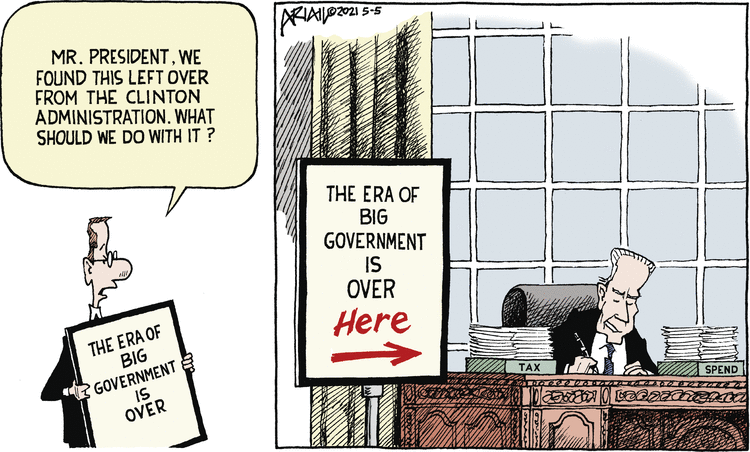 Robert Ariail Comic Strip for May 05, 2021 