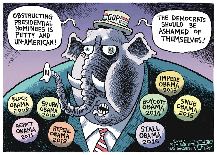 Rob Rogers Comic Strip for February 02, 2017 
