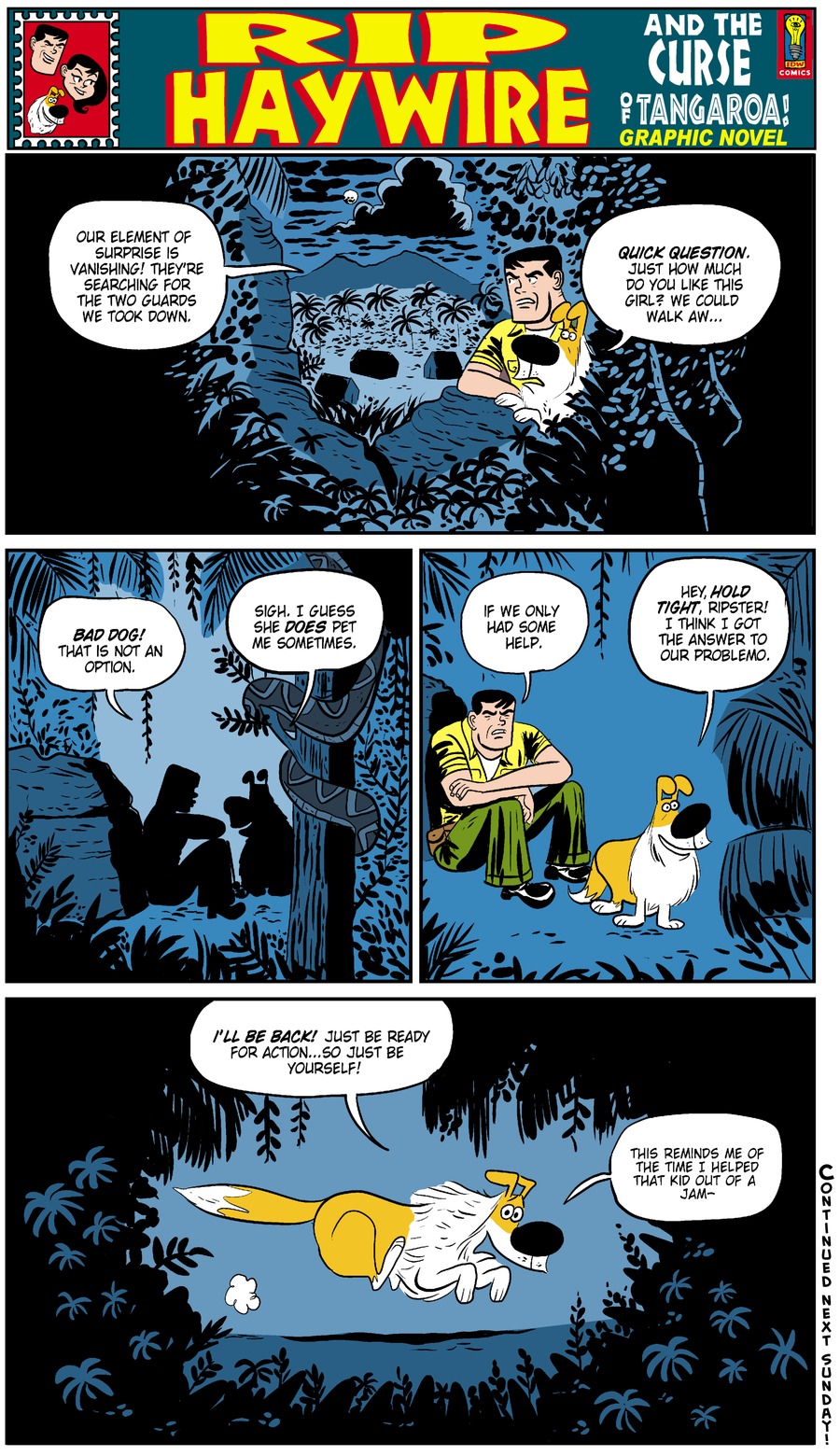 Rip Haywire Comic Strip for June 29, 2014 