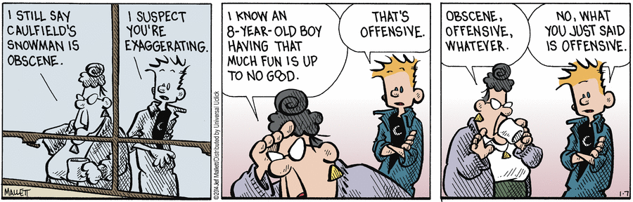 Frazz Comic Strip for January 07, 2014 