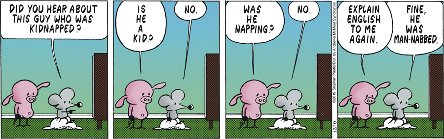 Pearls Before Swine Comic Strip for December 10, 2019 