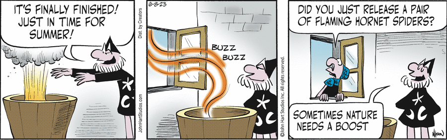 Wizard of Id Comic Strip for June 08, 2023 