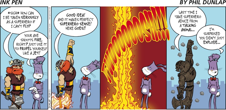 Ink Pen Comic Strip for September 25, 2011 