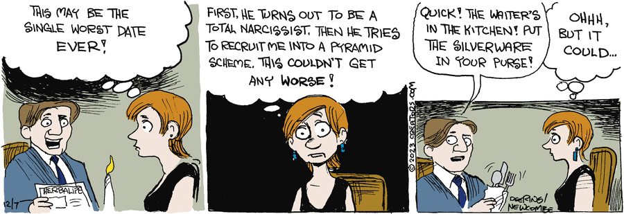 Zack Hill Comic Strip for December 07, 2023 