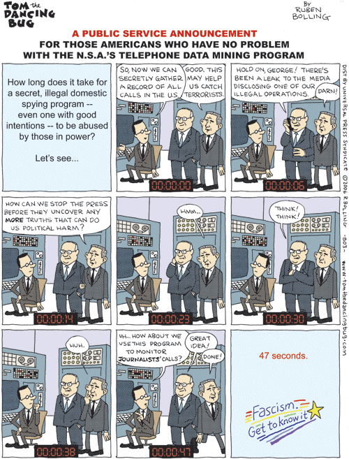Tom the Dancing Bug Comic Strip for May 27, 2006 