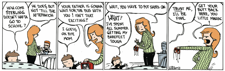 Wallace the Brave Comic Strip for July 01, 2015 