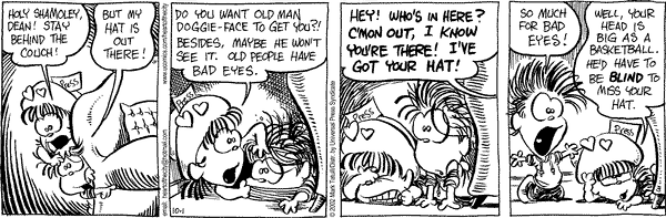 Heart of the City Comic Strip for October 01, 2002 