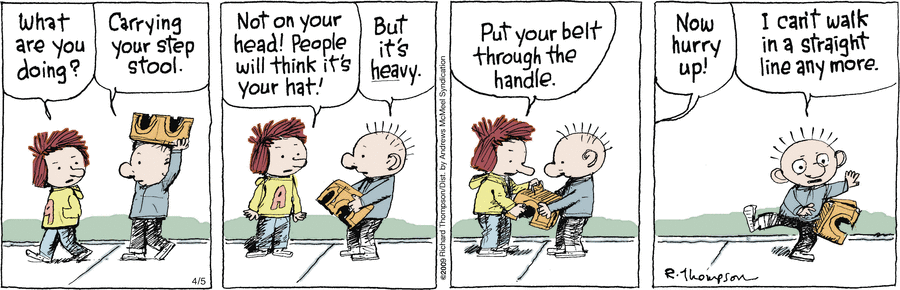 Cul de Sac Comic Strip for April 05, 2024 