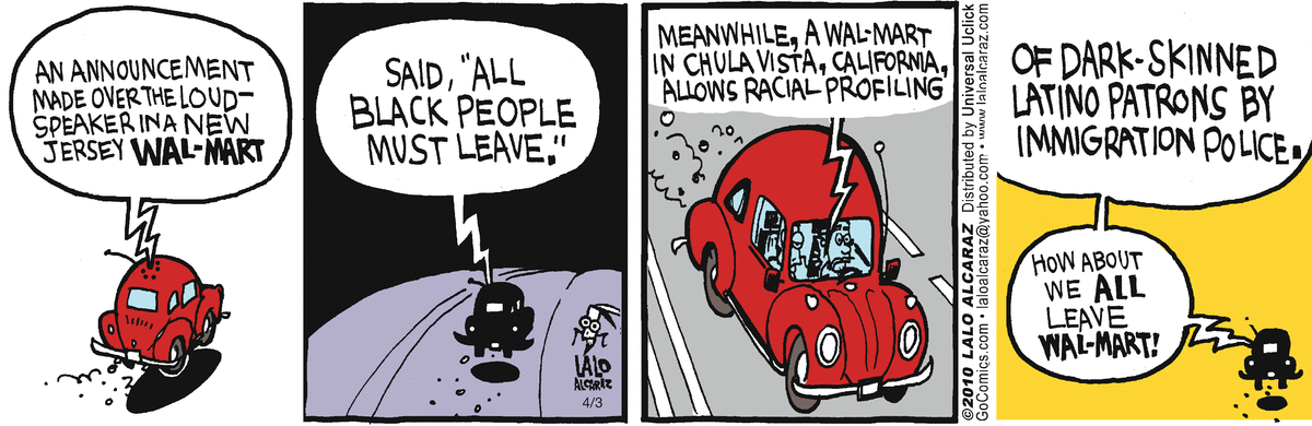 La Cucaracha Comic Strip for April 03, 2010 
