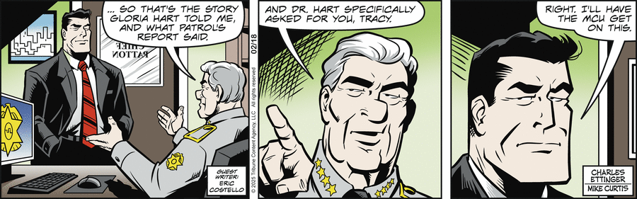 Dick Tracy Comic Strip for February 18, 2025 