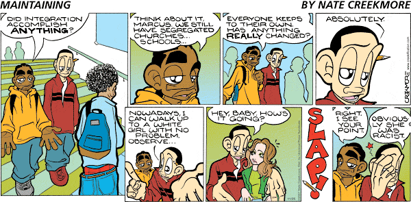 Maintaining Comic Strip for November 25, 2007 