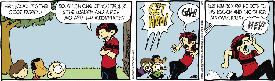 The Buckets Comic Strip for September 15, 2023 