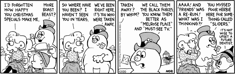 FoxTrot Classics Comic Strip for December 20, 2007 