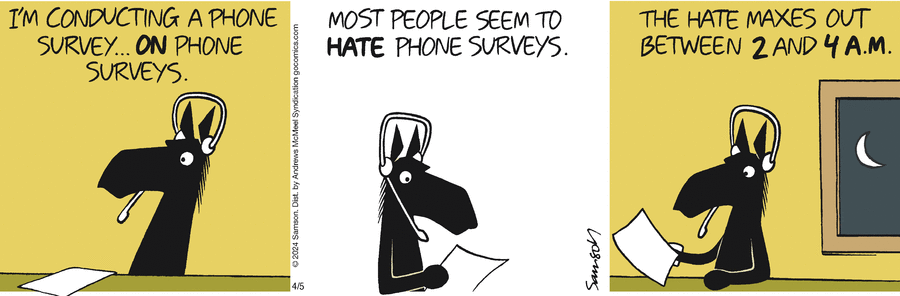 Dark Side of the Horse Comic Strip for April 05, 2024 