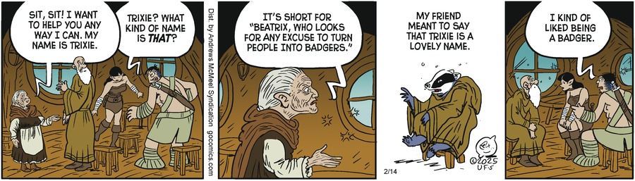 Alley Oop Comic Strip for February 14, 2025 