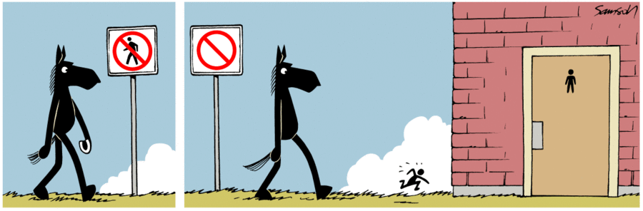 Dark Side of the Horse Comic Strip for February 01, 2020 
