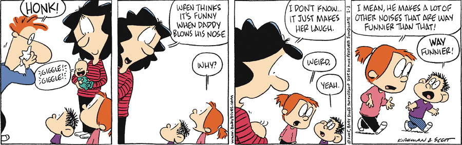 Baby Blues Comic Strip for February 03, 2005 