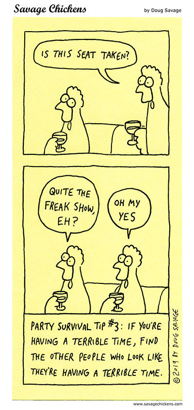 Savage Chickens Comic Strip for September 29, 2023 