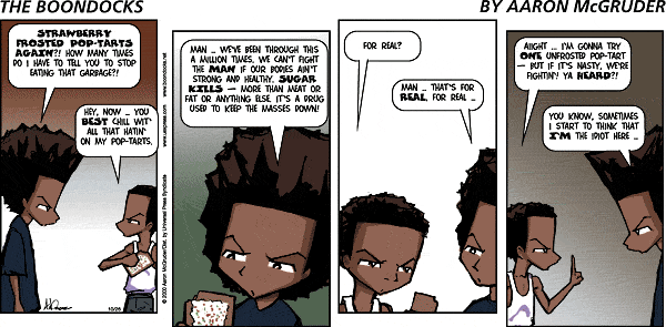 The Boondocks Comic Strip for May 29, 2011 