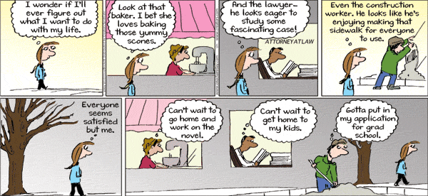 On A Claire Day Comic Strip for January 10, 2025 