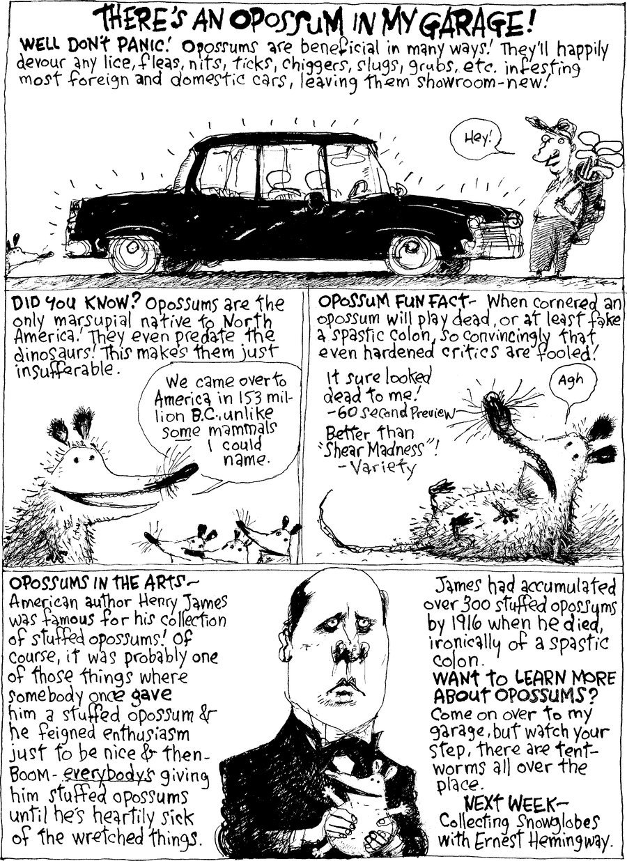 Richard's Poor Almanac Comic Strip for April 24, 2014 