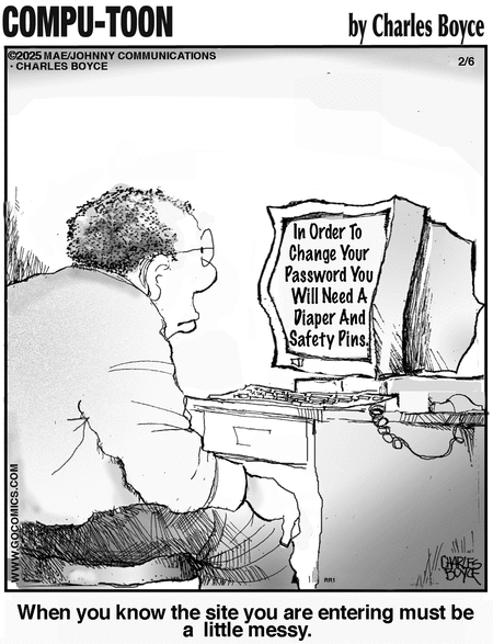 Compu-toon Comic Strip for February 06, 2025 