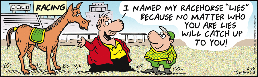Frank and Ernest Comic Strip for February 15, 2021 