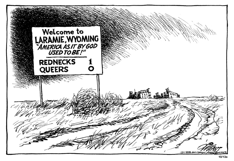 Pat Oliphant Comic Strip for October 13, 1998 