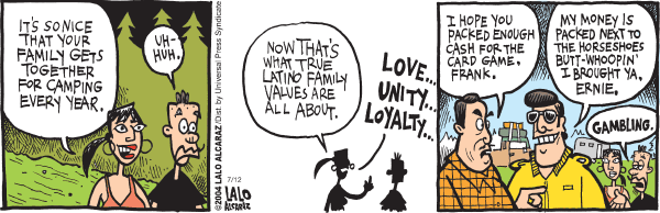 La Cucaracha Comic Strip for July 12, 2006 