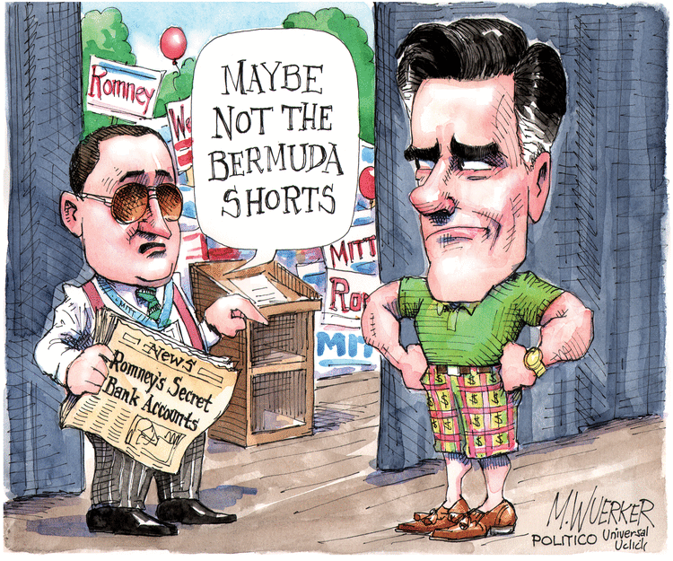 Matt Wuerker Comic Strip for July 17, 2012 
