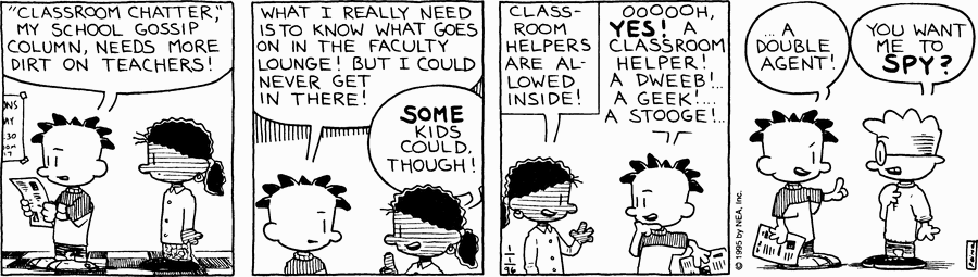 Big Nate Comic Strip for January 01, 1996 