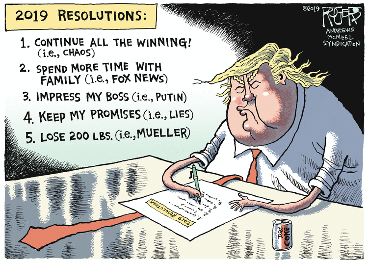 Rob Rogers Comic Strip for January 03, 2019 
