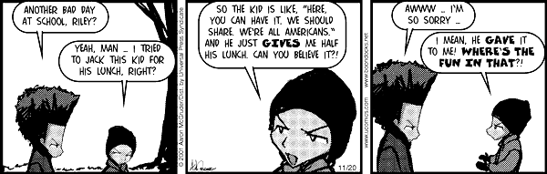 The Boondocks Comic Strip for June 23, 2009 