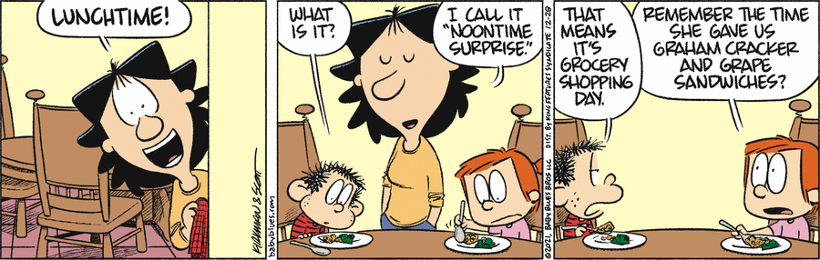 Baby Blues Comic Strip for December 28, 2021 
