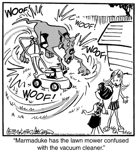 Marmaduke Comic Strip for August 19, 2006 