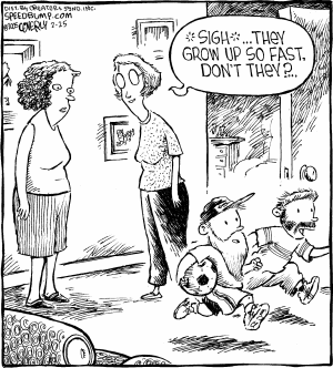 Speed Bump Comic Strip for February 25, 2005 