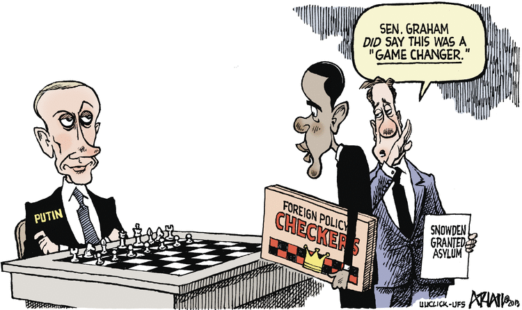 Robert Ariail Comic Strip for August 01, 2013 