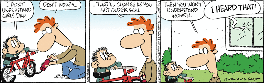 Baby Blues Comic Strip for February 28, 2014 