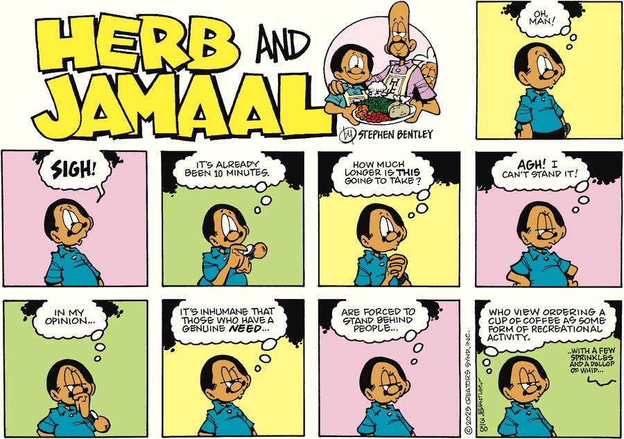 Herb and Jamaal by Stephen Bentley on Sun, 30 Mar 2025