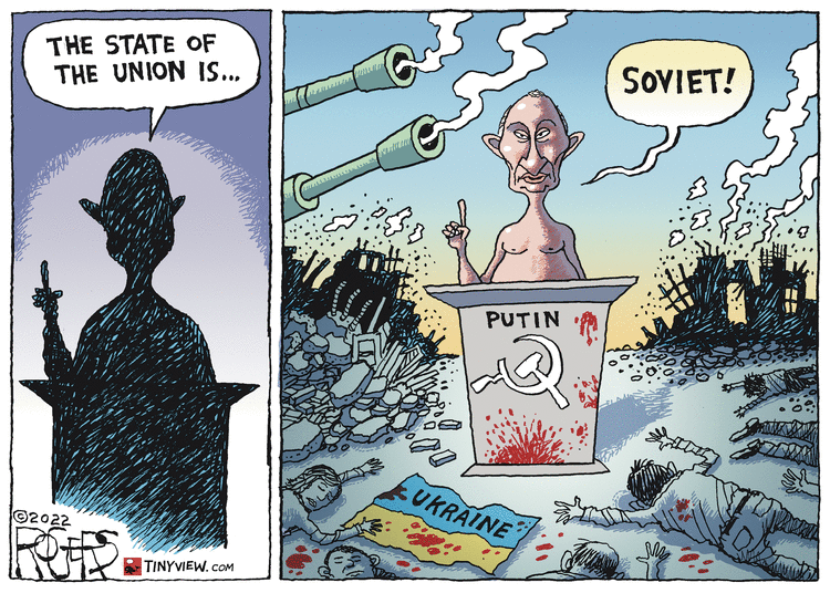 Rob Rogers Comic Strip for March 04, 2022 
