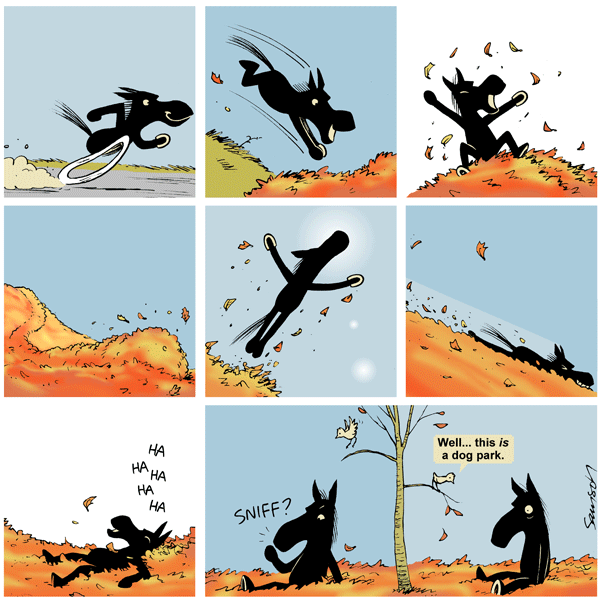 Dark Side of the Horse Comic Strip for September 12, 2010 