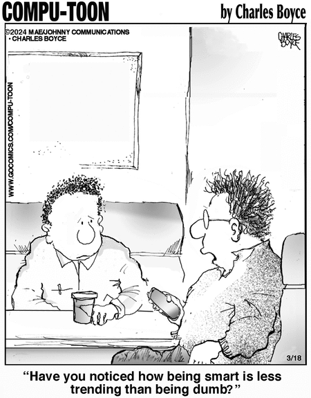 Compu-toon Comic Strip for March 18, 2024 