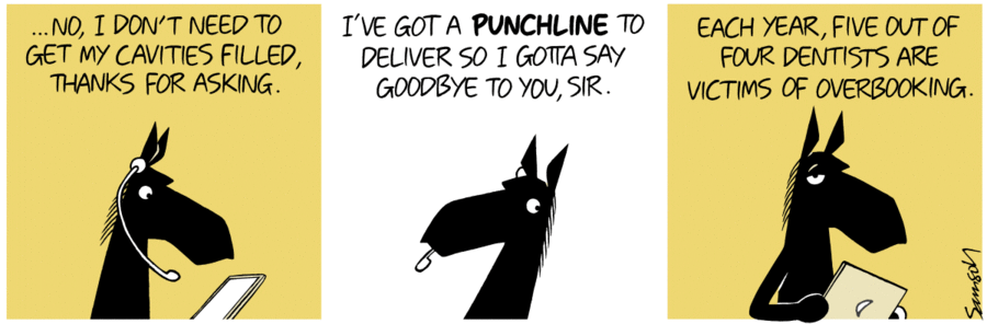 Dark Side of the Horse Comic Strip for May 07, 2020 